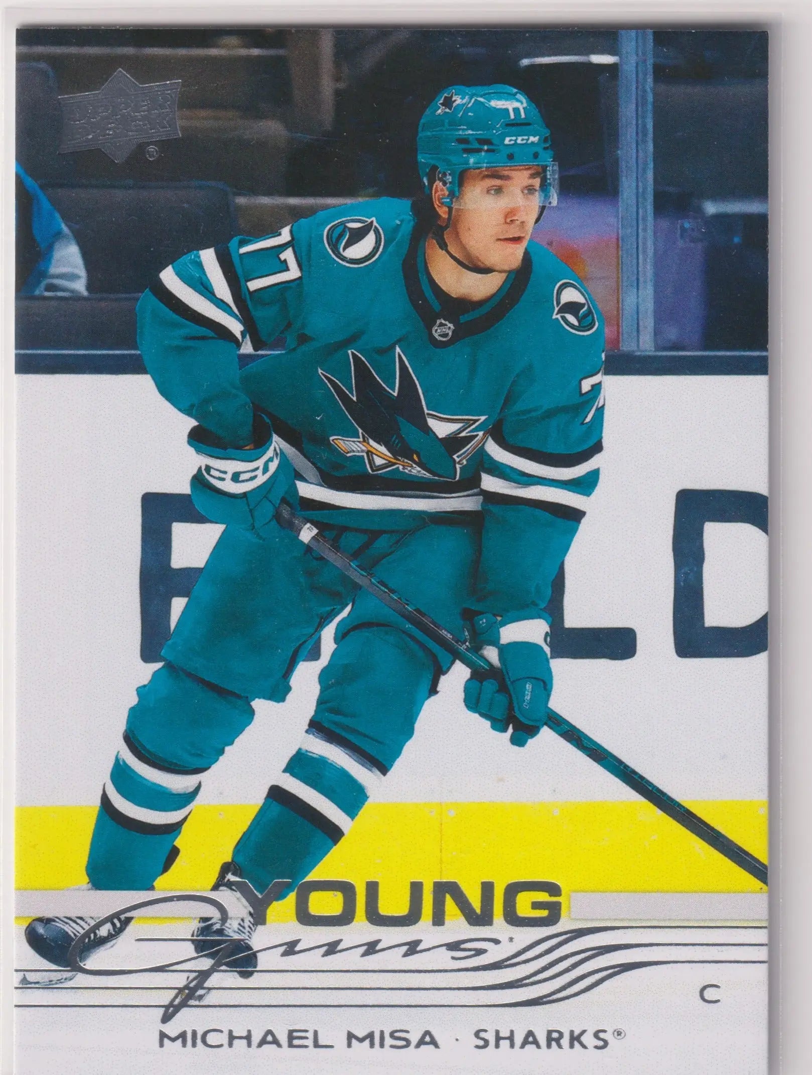 2025-26 Upper Deck Series 2 Young Guns Rookie Michael Misa RC 