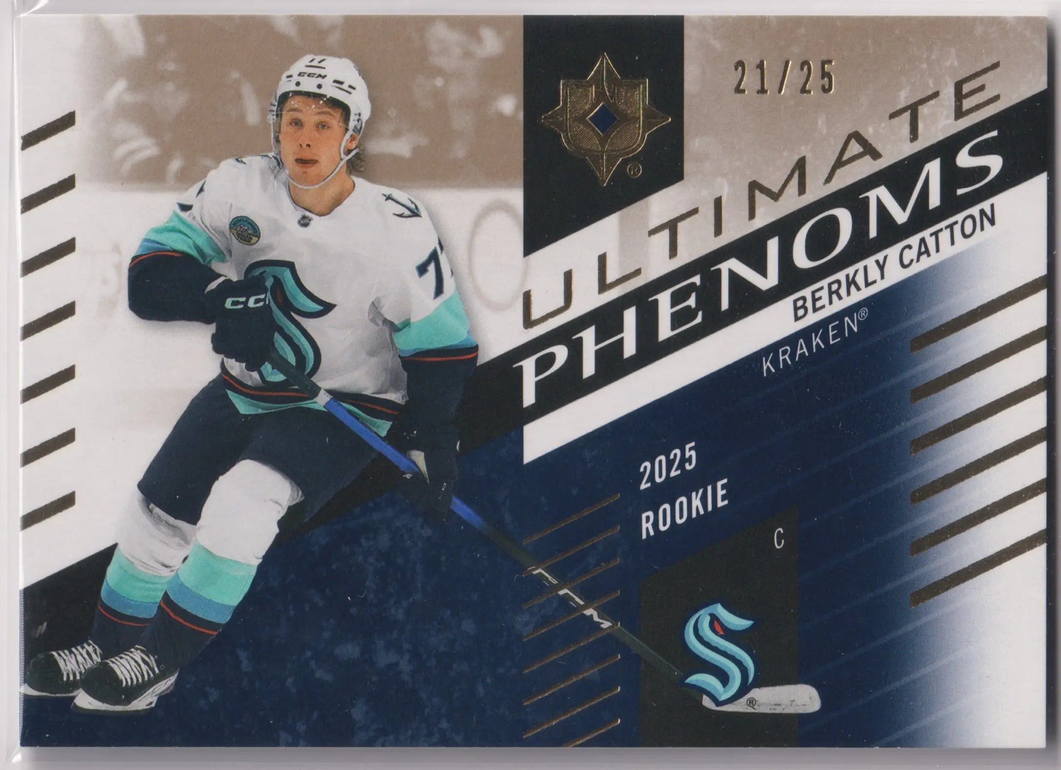 2025-26 Upper Deck Ultimate Phenoms Rookie Berkly Catton /25 RC 