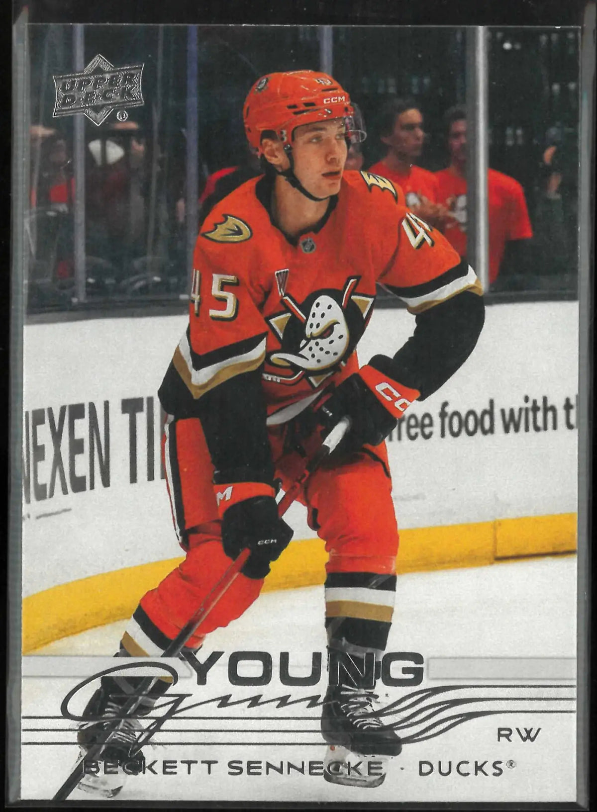 2025-26 Upper Deck #701 Beckett Sennecke Young Guns Rookie 