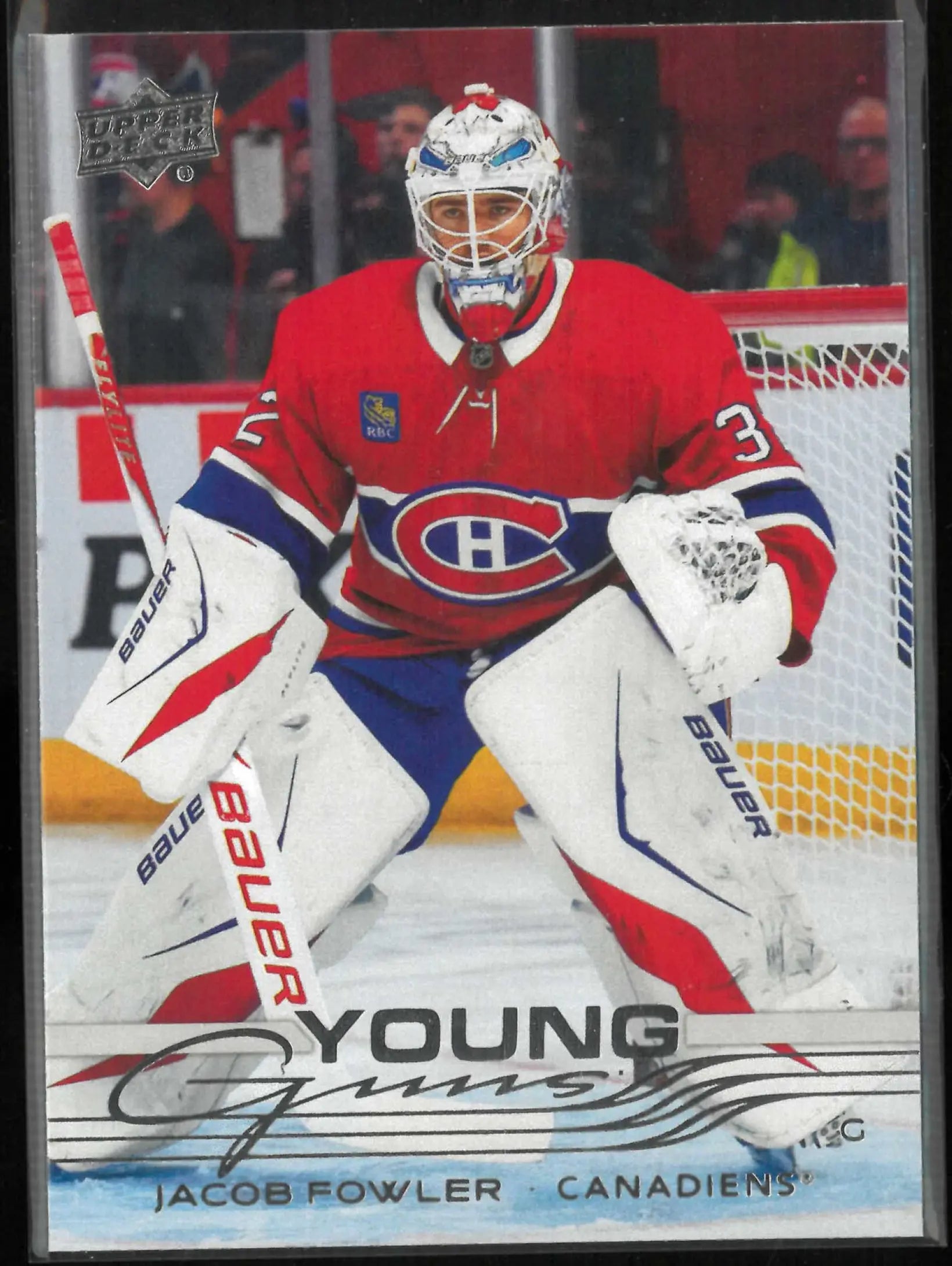 2025-26 Upper Deck #724 Jacob Fowler Young Guns Rookie 
