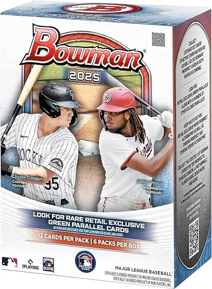 2025 Bowman Baseball Jumbo Hobby Box 