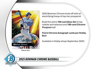2025 Bowman Chrome Baseball Breaker Delight Box 