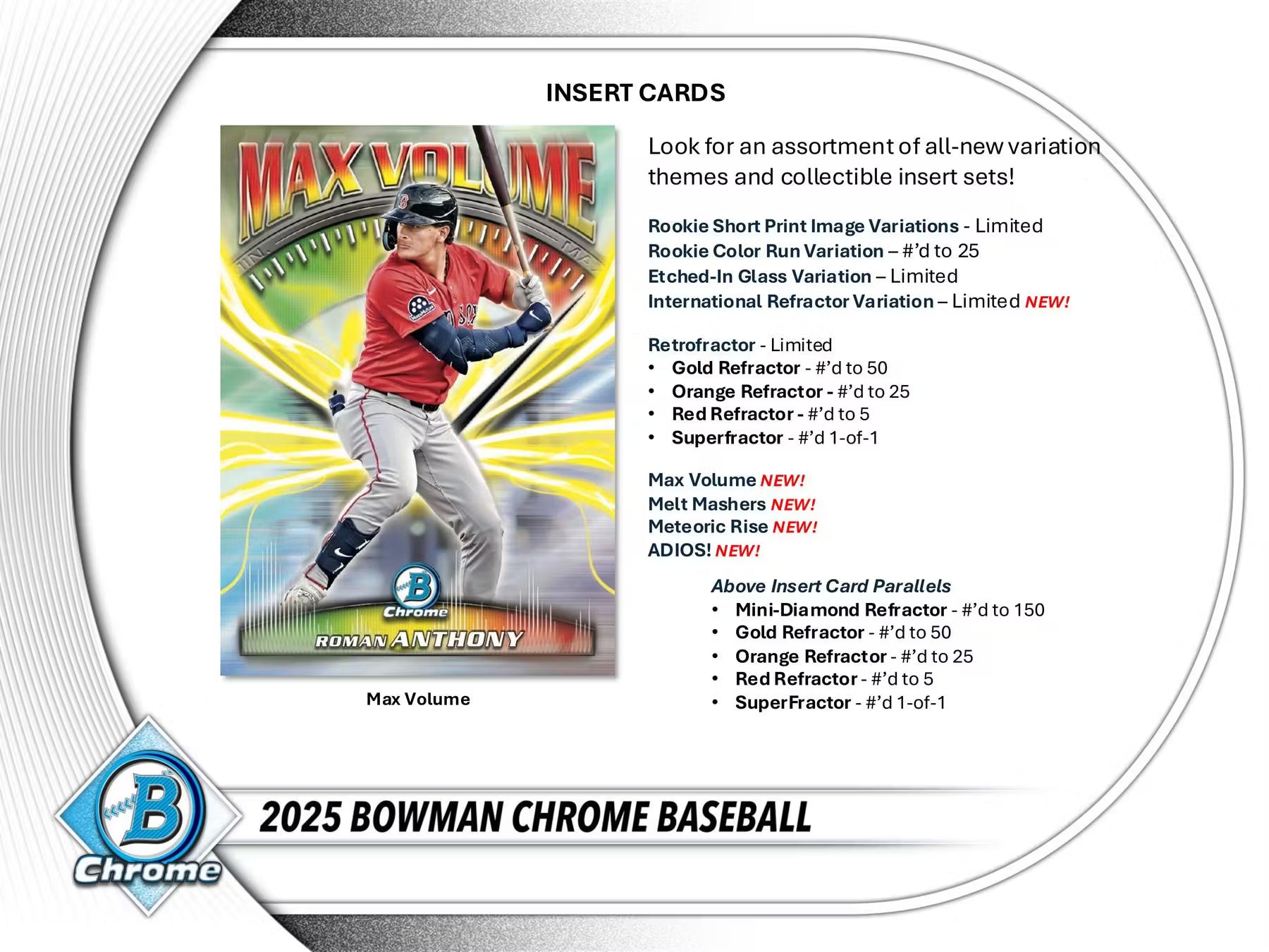 2025 Bowman Chrome Baseball Breaker Delight Box 