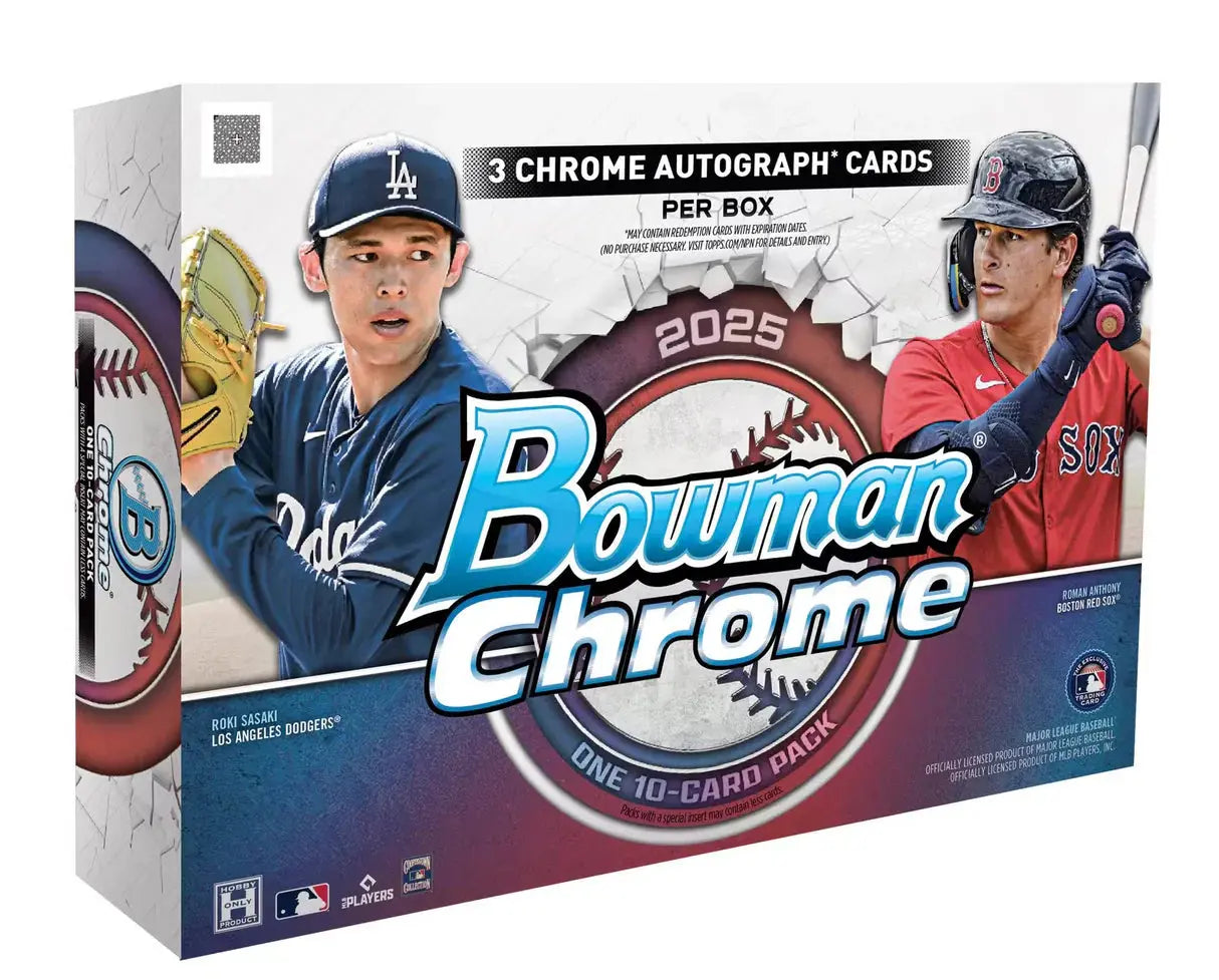 2025 Bowman Chrome Baseball Breaker Delight Box 