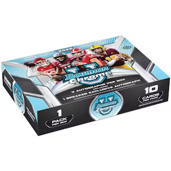 2025 Bowman University Chrome Football Breaker Delight Box 