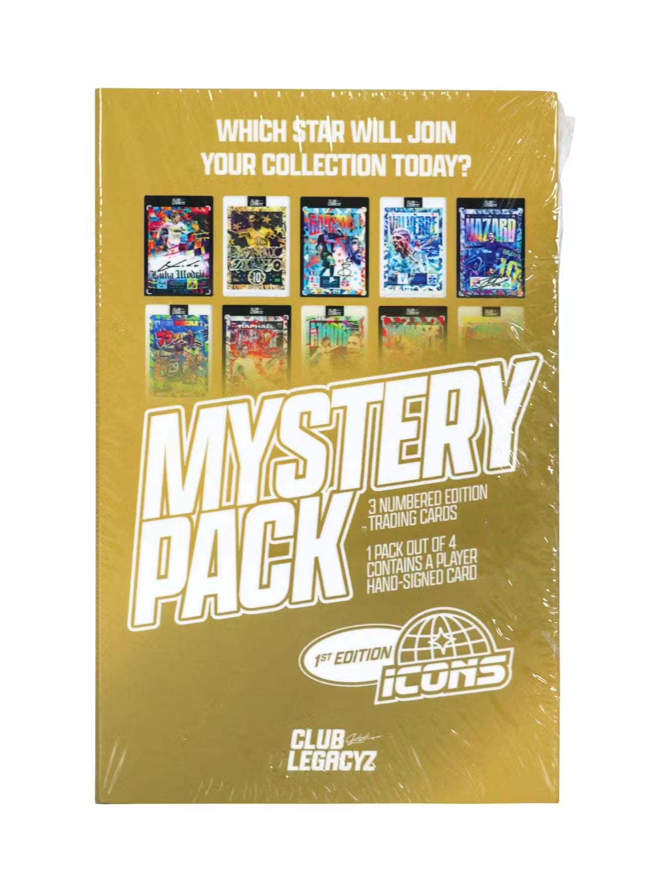 2025 Club Legacyz Icons Soccer First Edition Hobby Box 