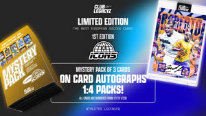 2025 Club Legacyz Icons Soccer First Edition Hobby Box 