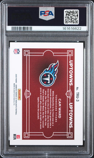 2025 Donruss Rookies & Highlights The Rookies Uptowns Cam Ward RC PSA 9 