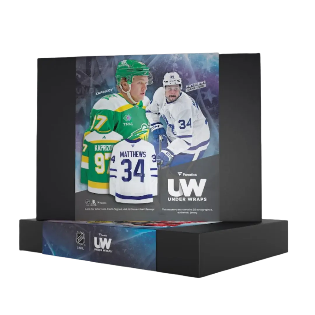 2025 Fanatics Under Wraps NHL Hockey Jersey Box 