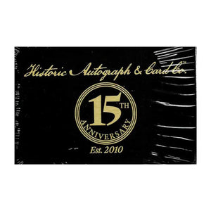 2025 Historic Autographs 15th Anniversary Hobby Box 