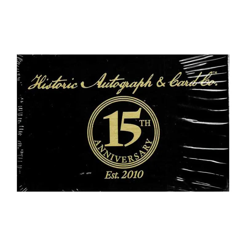 2025 Historic Autographs 15th Anniversary Hobby Box 