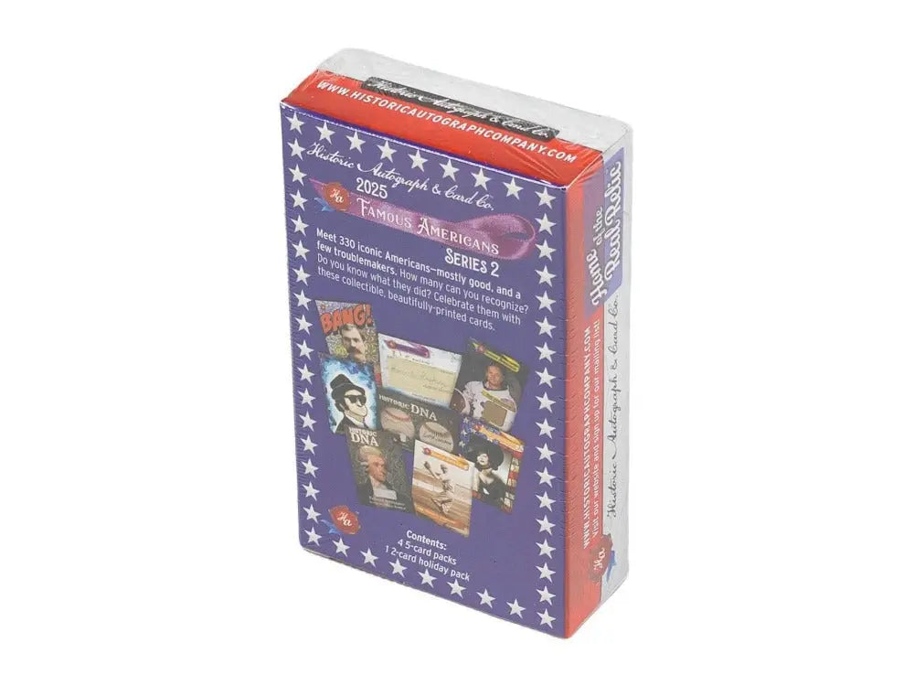 2025 Historic Autographs Famous Americans Series 2 Hobby Box 