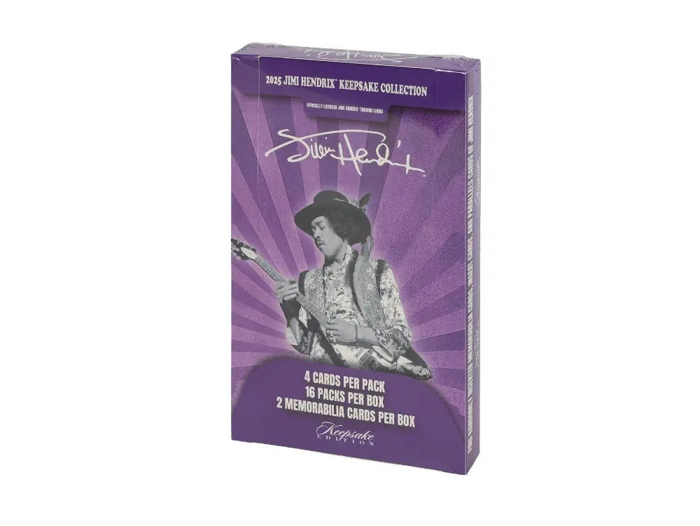 2025 Jimi Hendrix Keepsake Premiere Edition Hobby Box 