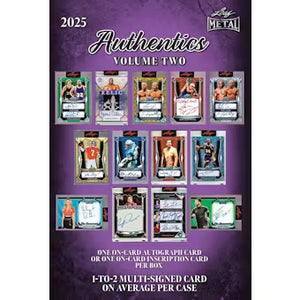 2025 Leaf Metal Authentics Volume 2 Hobby Box 