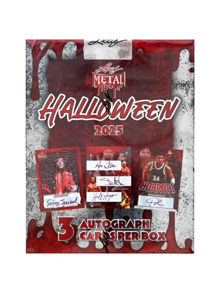 オーダーページ⑮ ハロウィン2025 Buy 2025 Leaf Metal Halloween Hobby Box Online - Best Price