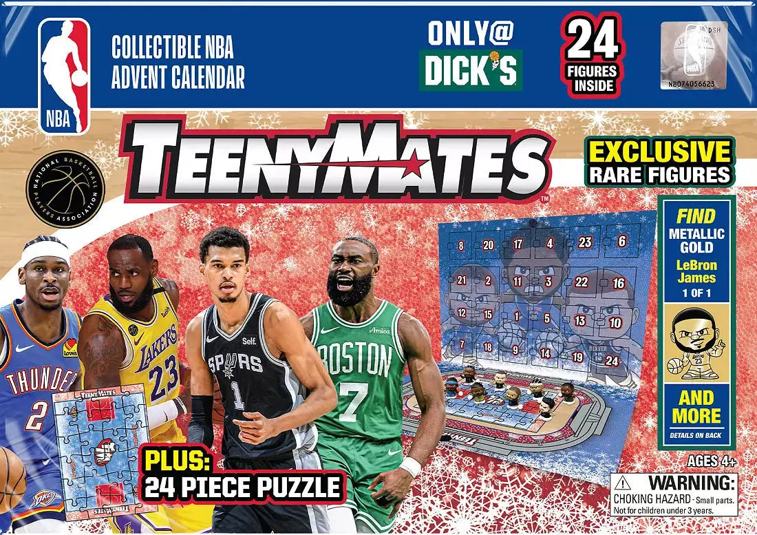 2025 NBA Teenymate Advent Calendar 