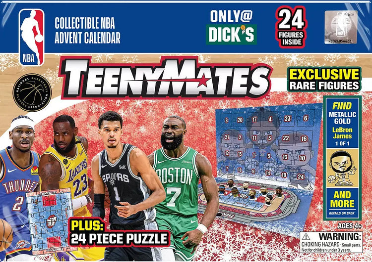2025 NBA Teenymate Advent Calendar 
