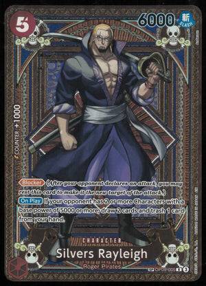 2025 One Piece A Fist of Divine Speed Silvers Rayleigh SP OP09-005 R 