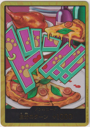 2025 One Piece Japanese Premium Booster 2 DON!! Card Jewelry Bonney Gold 