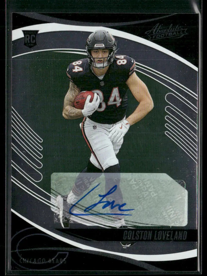 2025 Panini Absolute Football Rookie Auto Colston Loveland 