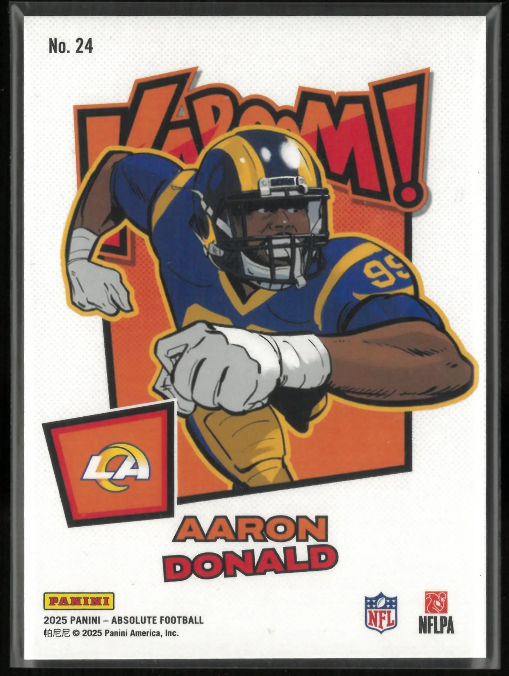 2025 Panini Absolute KABOOM! Aaron Donald 