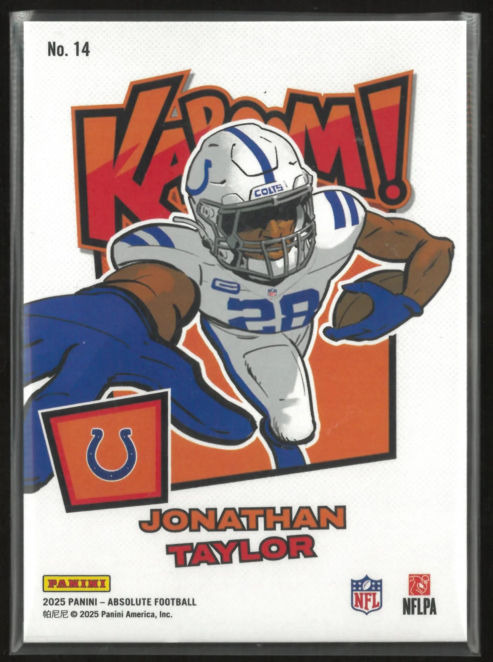 2025 Panini Absolute KABOOM! Jonathan Taylor 