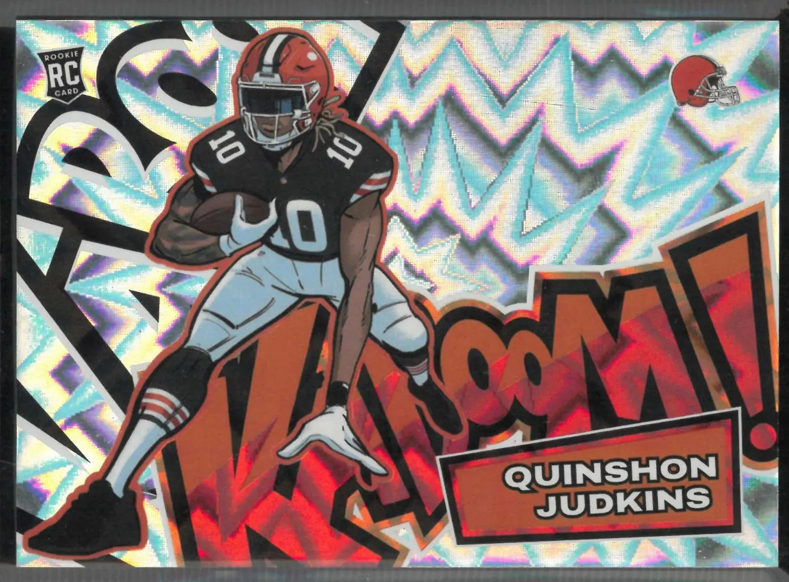 2025 Panini Absolute Kaboom! Horizontal Rookie Quinshon Judkins RC 