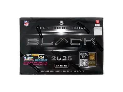 2025 Panini Black Football Hobby Box 
