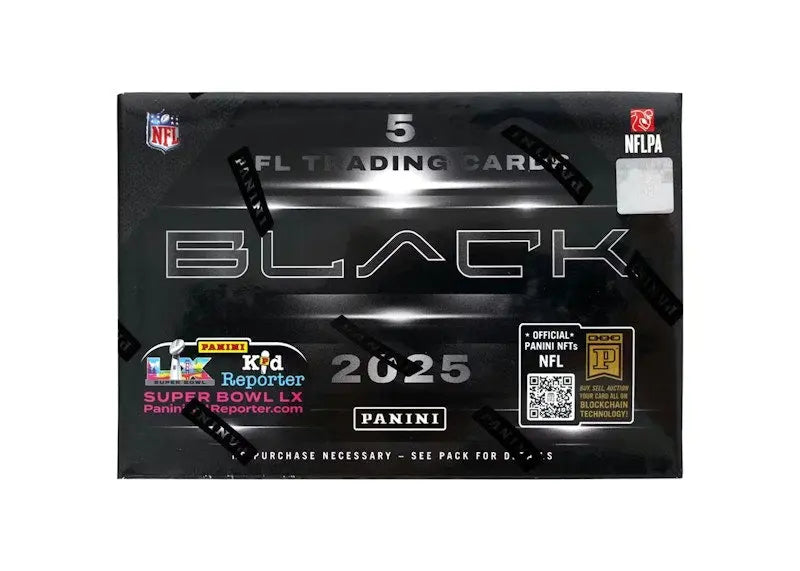 2025 Panini Black Football Hobby Box 