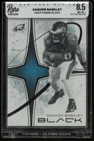 2025 Panini Black Saquon Barkley SSP 