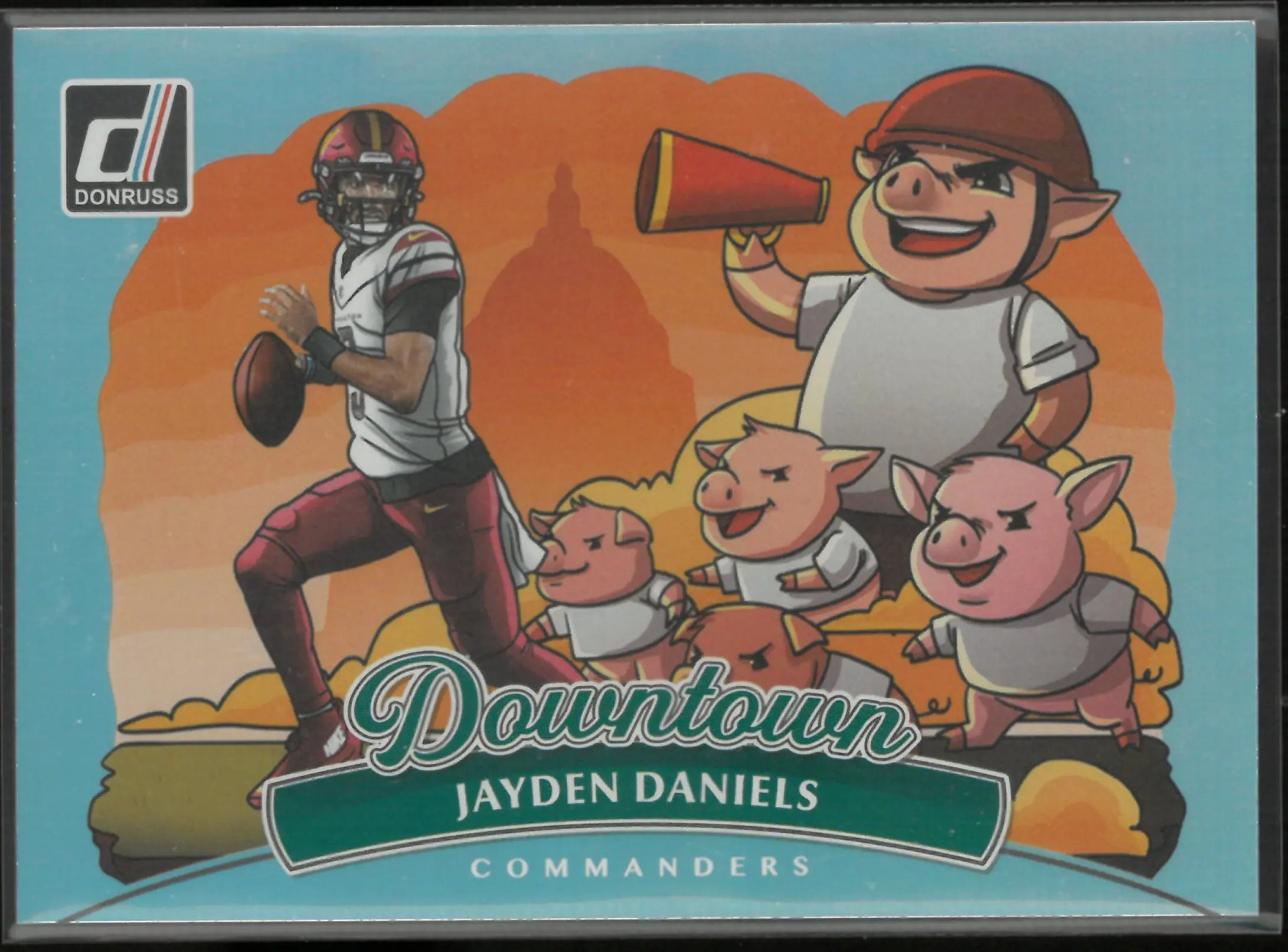 2025 Panini Donruss Downtown Jayden Daniels 