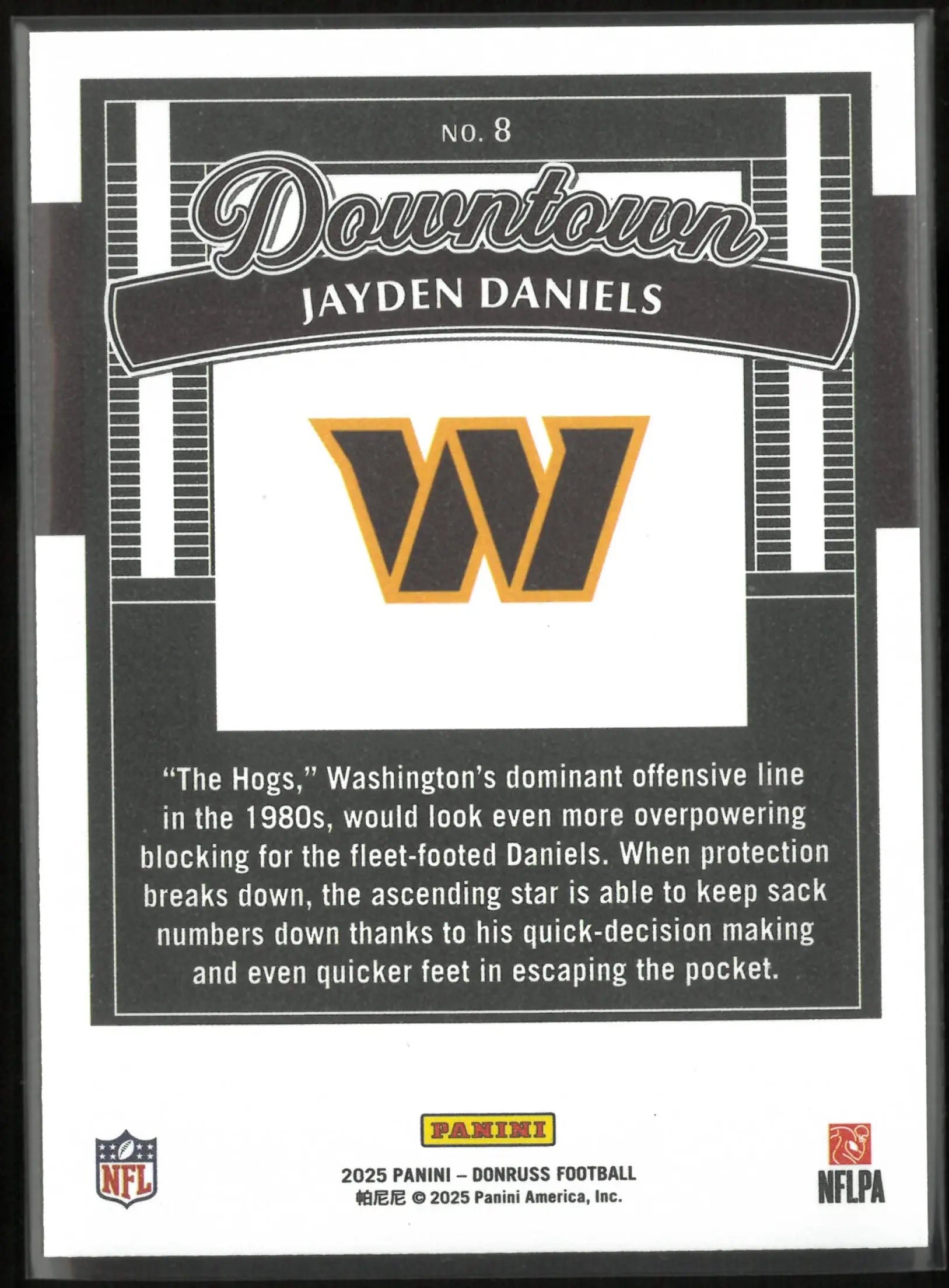 2025 Panini Donruss Downtown Jayden Daniels 