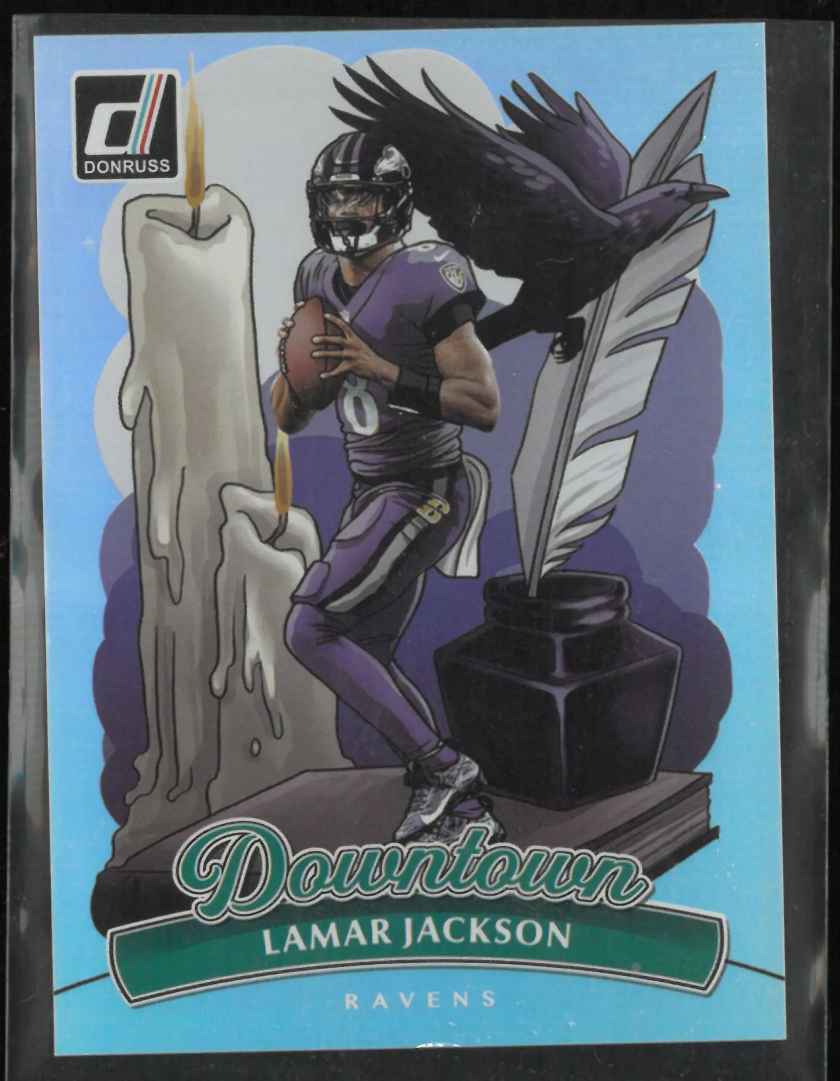 2025 Panini Donruss Downtown Lamar Jackson 