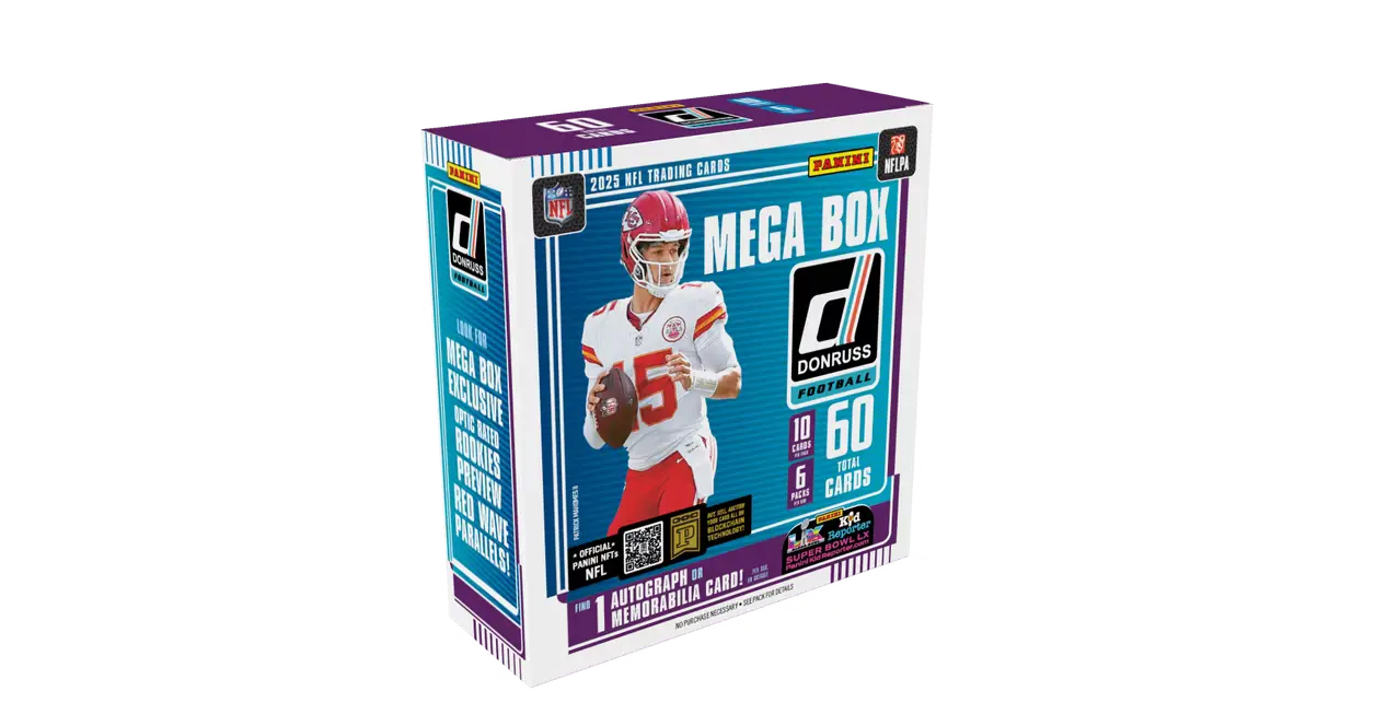 2025 Panini Donruss NFL Football Mega Box 