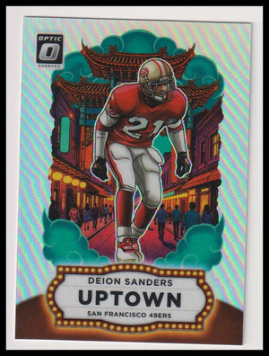 2025 Panini Donruss Optic Deion Sanders Uptown 