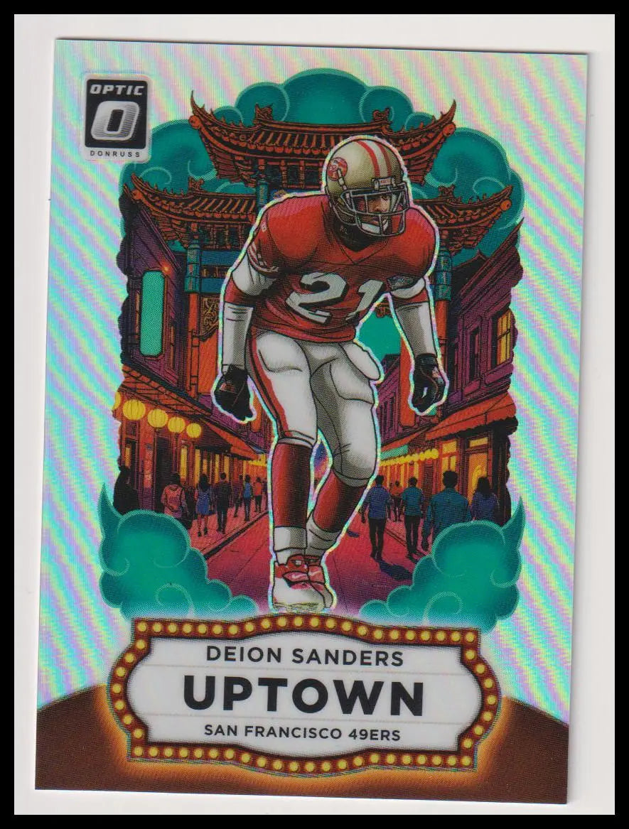 2025 Panini Donruss Optic Deion Sanders Uptown 