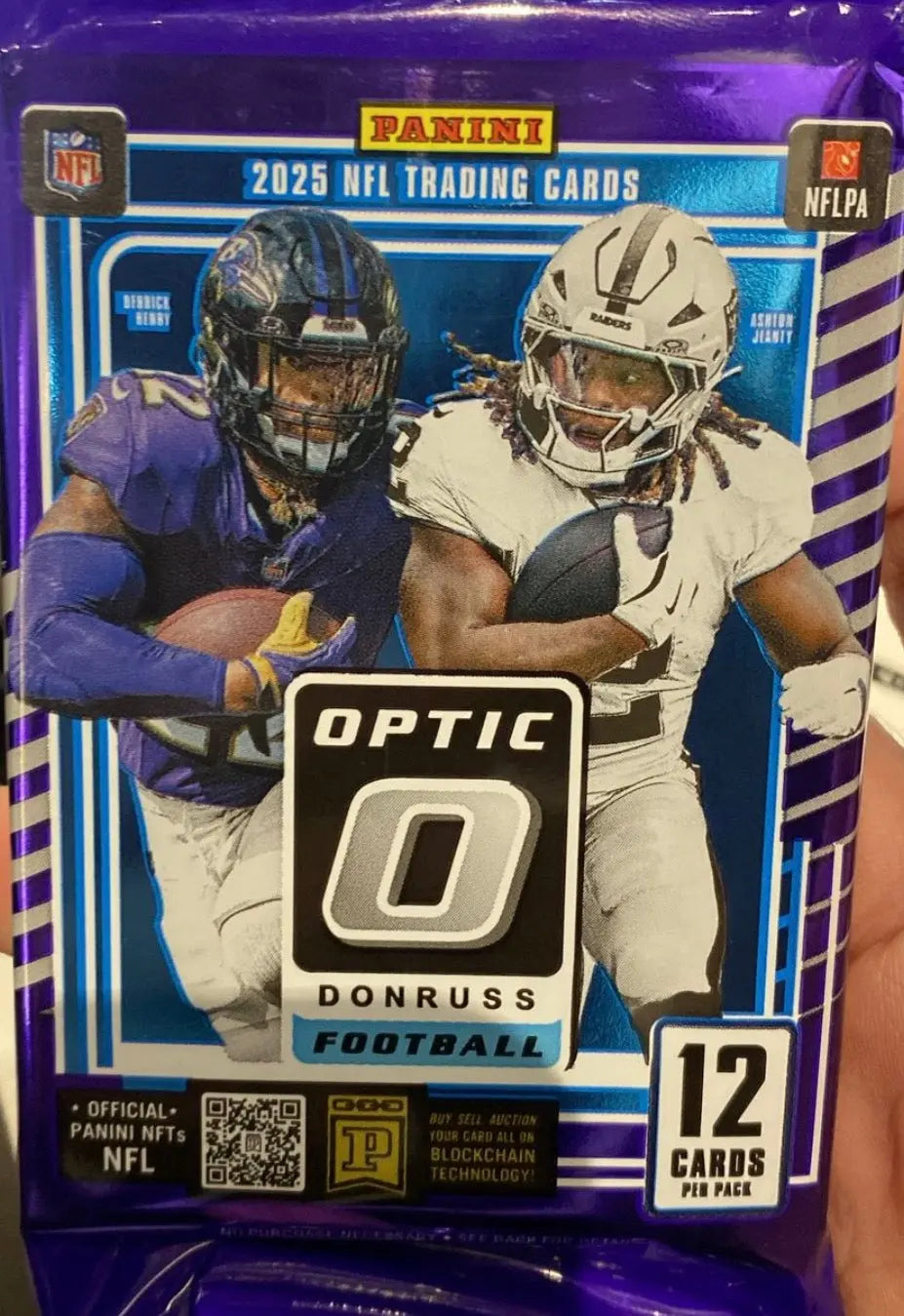 2025 Panini Donruss Optic Football Hobby Single Pack Sales 