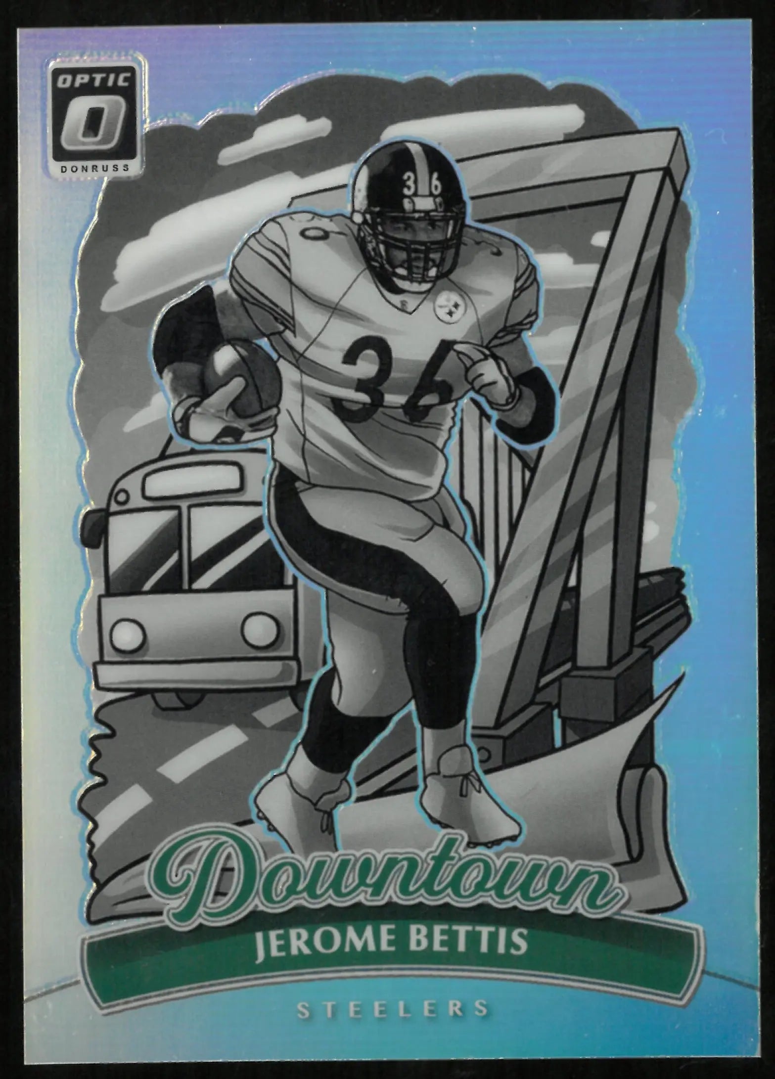 2025 Panini Donruss Optic Football Jerome Bettis Downtown! 
