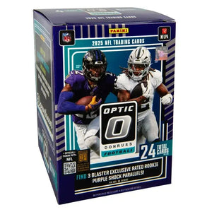 2025 Panini Donruss Optic Football Trading Cards Blaster Box 