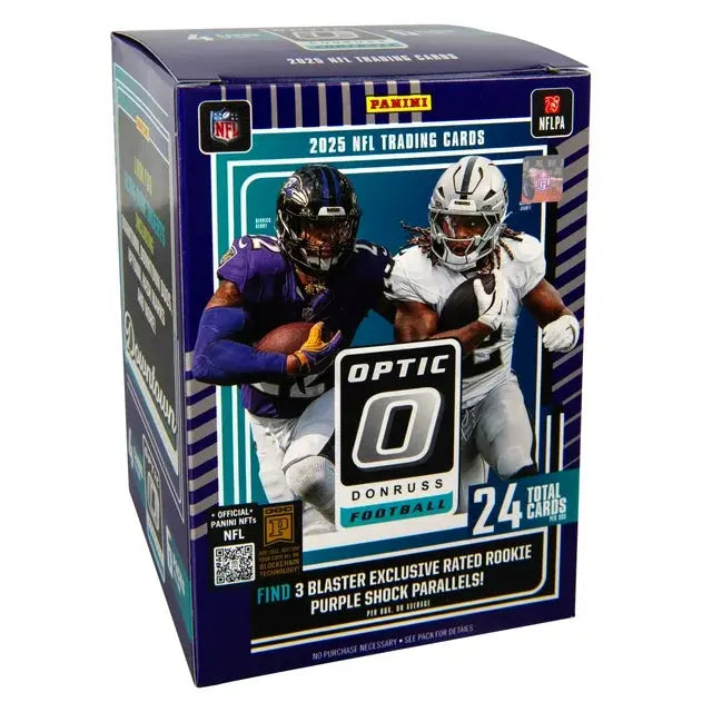 2025 Panini Donruss Optic Football Trading Cards Blaster Box 