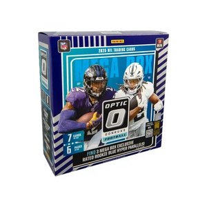 2025 Panini Donruss Optic Football Trading Cards Mega Box 