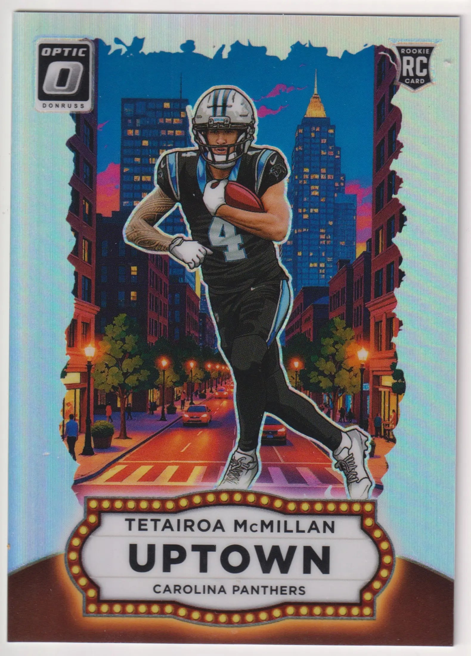 2025 Panini Donruss Optic Rookie Uptown Tetairoa McMillan RC 