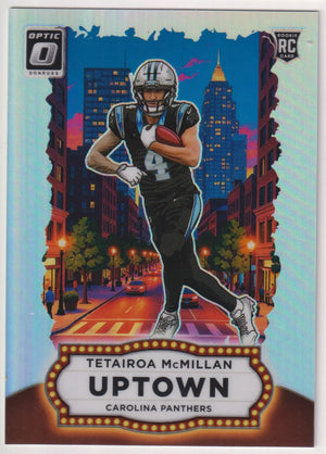 2025 Panini Donruss Optic Rookie Uptown Tetairoa McMillan RC 