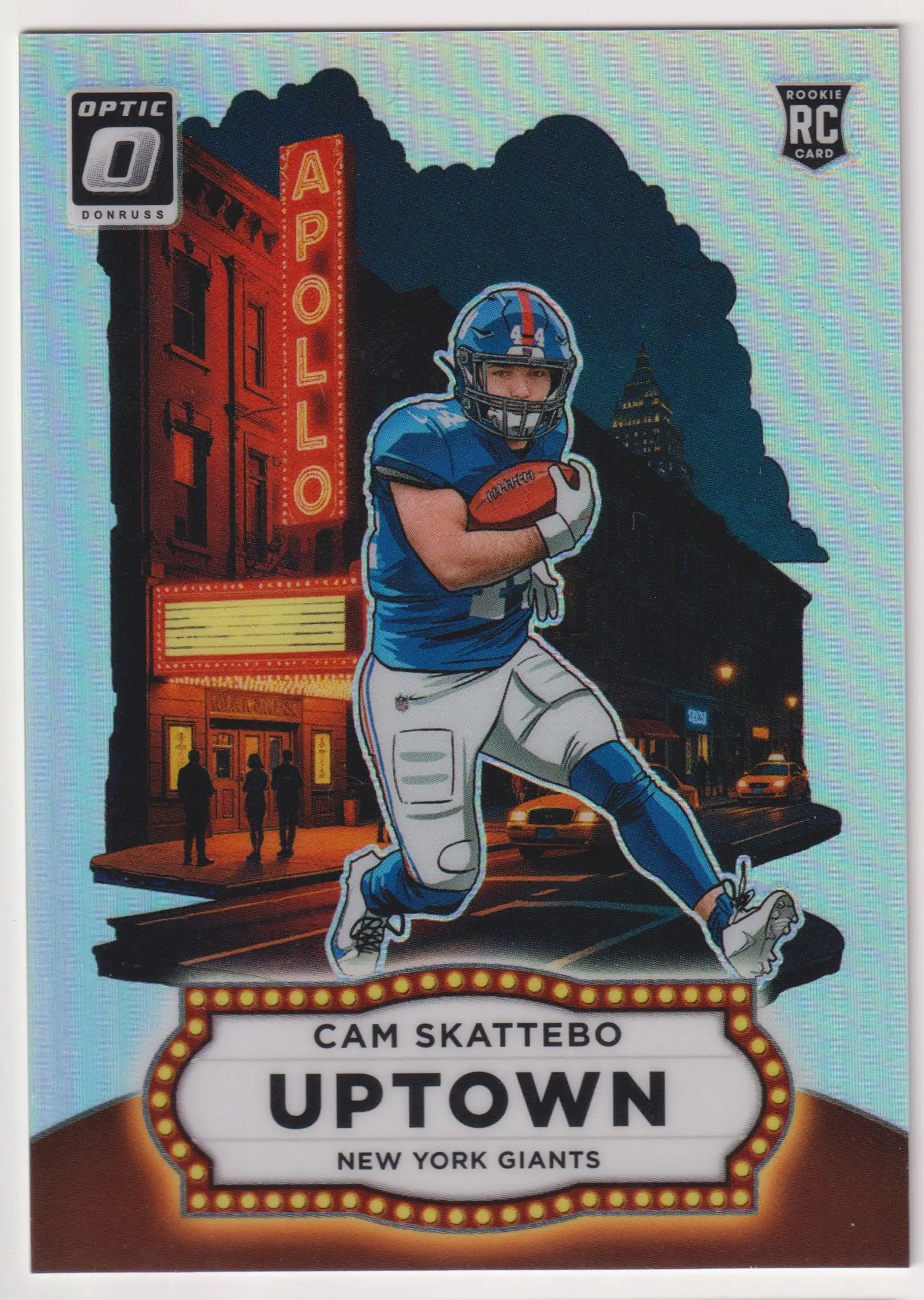 2025 Panini Donruss Optic Uptown Rookie Cam Skattebo RC 