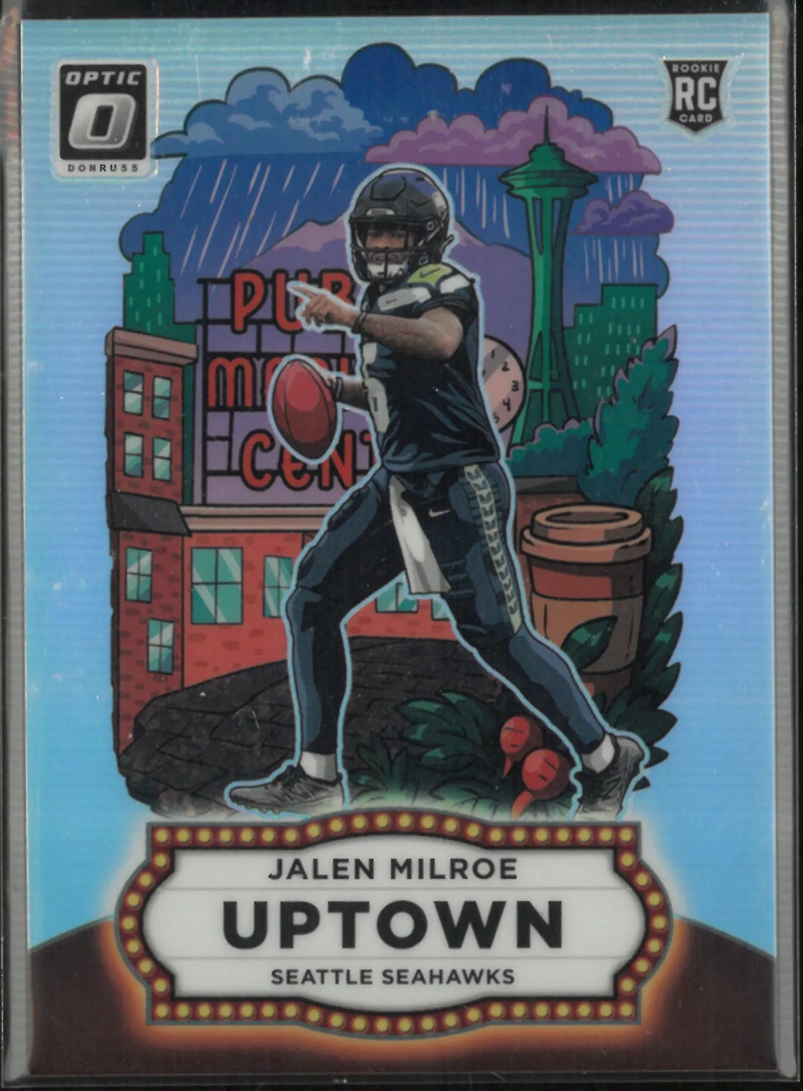 2025 Panini Donruss Optic Uptown Rookie Jalen Milroe 