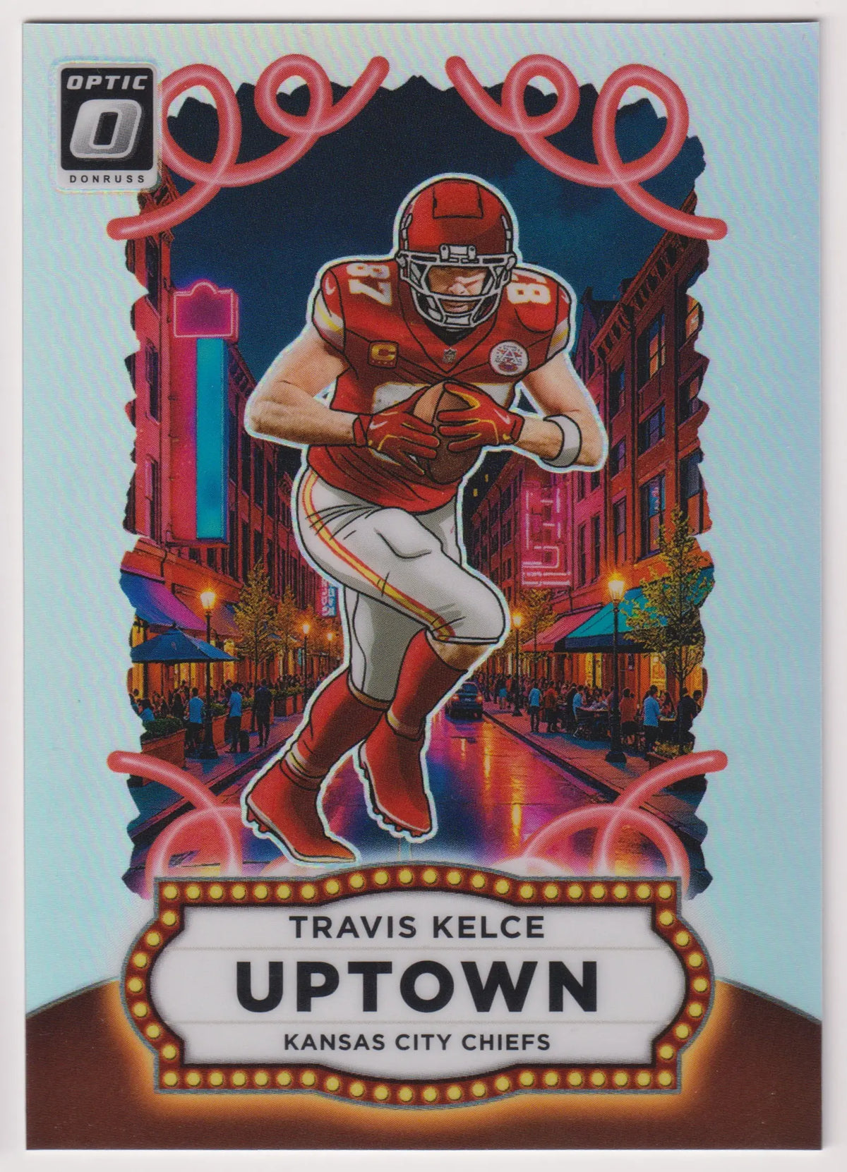 2025 Panini Donruss Optic Uptown Travis Kelce 