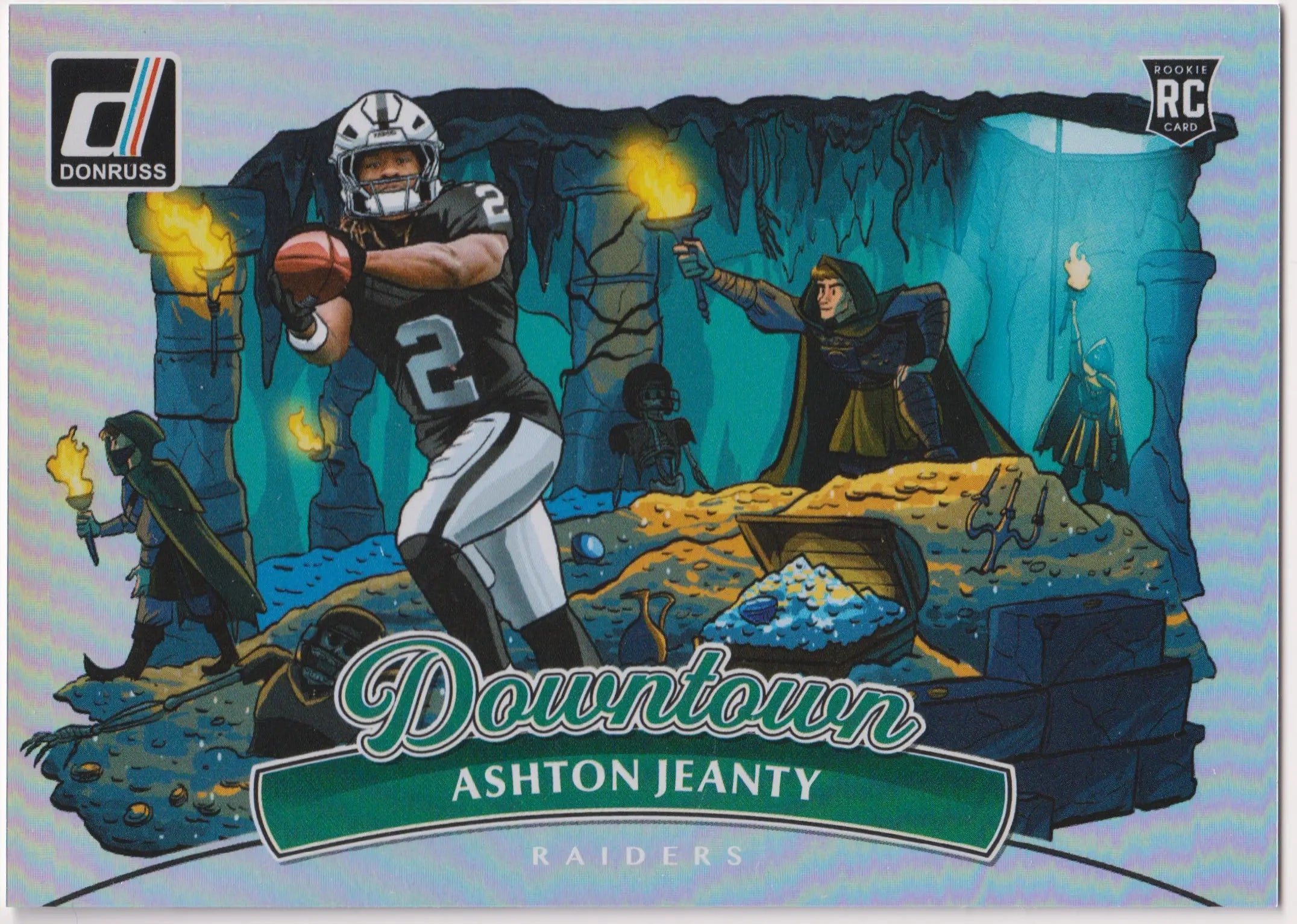 2025 Panini Donruss Rookie Downtown Ashton Jeanty RC 