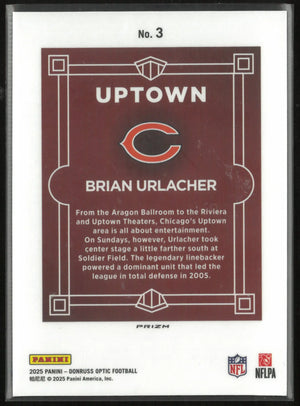2025 Panini Donruss Uptown Brian Urlacher 
