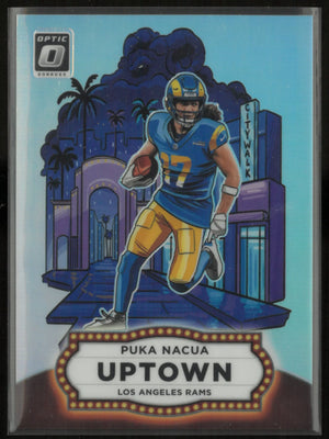 2025 Panini Donruss Uptown Puka Nacua 