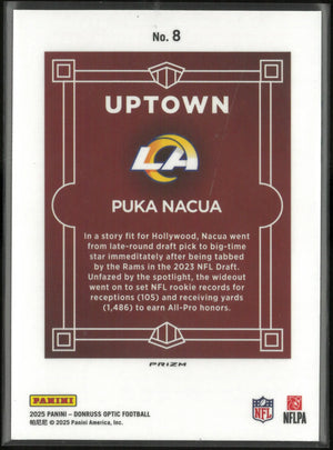 2025 Panini Donruss Uptown Puka Nacua 